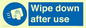 MP6177: Wipe down after use