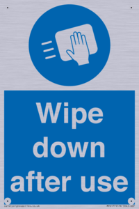 MP6177: Wipe down after use