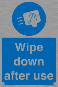 MP6177: Wipe down after use