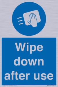 MP6177: Wipe down after use