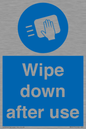MP6177: Wipe down after use