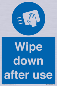 MP6177: Wipe down after use