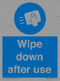 MP6177: Wipe down after use
