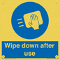 MP6177: Wipe down after use