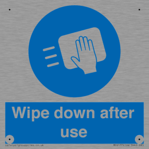 MP6177: Wipe down after use