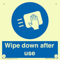 MP6177: Wipe down after use