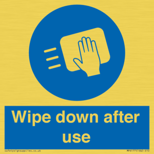 MP6177: Wipe down after use