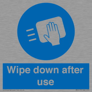 MP6177: Wipe down after use