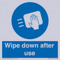 MP6177: Wipe down after use