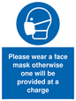 MP6179: Please wear a face mask otherwise one will be provided at a charge