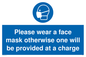 MP6179: Please wear a face mask otherwise one will be provided at a charge