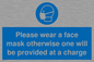 MP6179: Please wear a face mask otherwise one will be provided at a charge