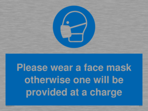 MP6179: Please wear a face mask otherwise one will be provided at a charge