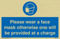 MP6179: Please wear a face mask otherwise one will be provided at a charge