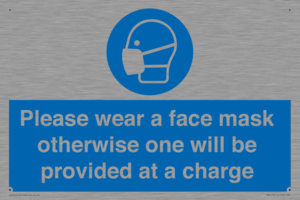 MP6179: Please wear a face mask otherwise one will be provided at a charge