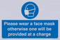 MP6179: Please wear a face mask otherwise one will be provided at a charge