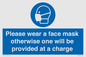 MP6179: Please wear a face mask otherwise one will be provided at a charge