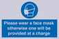 MP6179: Please wear a face mask otherwise one will be provided at a charge