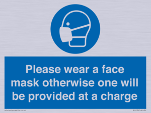 MP6179: Please wear a face mask otherwise one will be provided at a charge