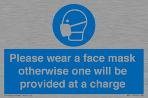 MP6179: Please wear a face mask otherwise one will be provided at a charge