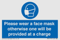 MP6179: Please wear a face mask otherwise one will be provided at a charge