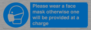 MP6179: Please wear a face mask otherwise one will be provided at a charge