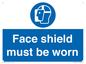 MP6182: Face shield must be worn