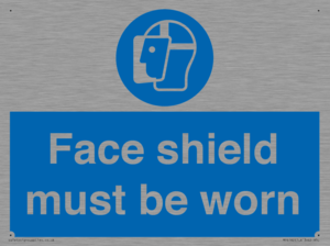 MP6182: Face shield must be worn
