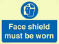 MP6182: Face shield must be worn