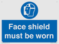 MP6182: Face shield must be worn