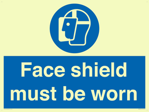 MP6182: Face shield must be worn