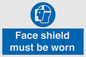 MP6182: Face shield must be worn