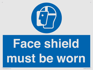 MP6182: Face shield must be worn