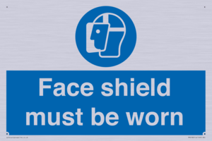MP6182: Face shield must be worn