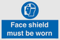 MP6182: Face shield must be worn