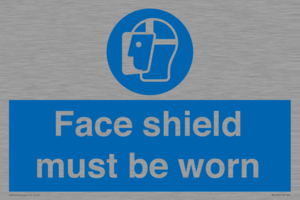 MP6182: Face shield must be worn