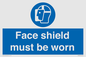 MP6182: Face shield must be worn
