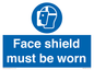 MP6182: Face shield must be worn
