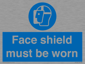 MP6182: Face shield must be worn