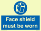 MP6182: Face shield must be worn