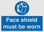 MP6182: Face shield must be worn