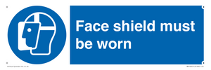 MP6182: Face shield must be worn