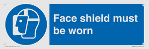 MP6182: Face shield must be worn