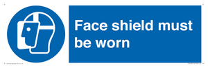 MP6182: Face shield must be worn