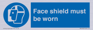 MP6182: Face shield must be worn