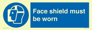 MP6182: Face shield must be worn