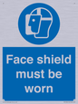 MP6182: Face shield must be worn