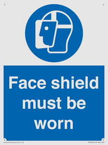 MP6182: Face shield must be worn