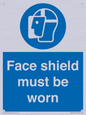 MP6182: Face shield must be worn