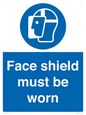 MP6182: Face shield must be worn